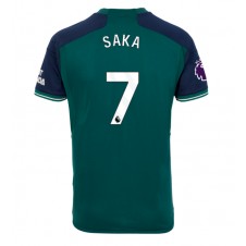 Arsenal Bukayo Saka #7 Tredjedrakt 2023-24 Kortermet